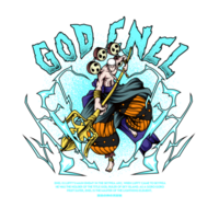 god enel one piece png