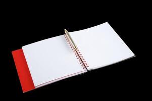 The stylish notebook for business photo