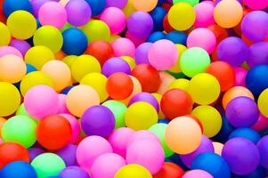 Color balls. bright colors background photo