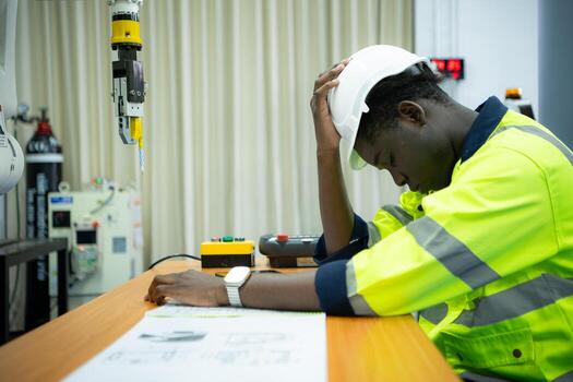 Engineers assembled and tested the functionality of a robotic arm utilized in small industries. photo