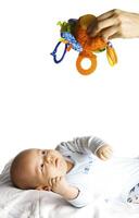 Stunning Studio Portrait of a Charming Young Boy photo