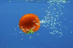 Vegetables in water photo