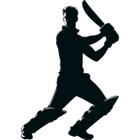 Kricket Spieler transparent Hintergrund Symbol png