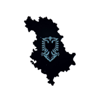 Albania map image no background png