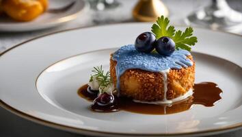 Cordon bleu in a restaurant photo