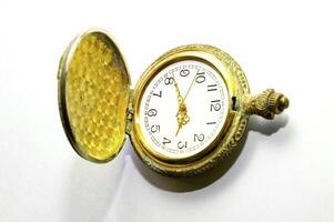 Old pocket watch passing by right of succession photo