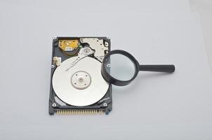 the hard disk of 2.5 inches for the computer photo