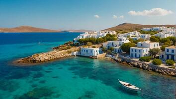 Stunning Paros Greece photo