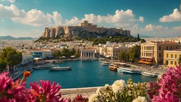 maravilloso Atenas Grecia foto
