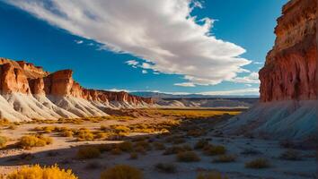 ischigualasto Valle en argentina foto