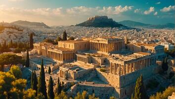 maravilloso Atenas Grecia foto