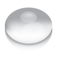 a clear waterdrop isolated on background png