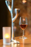 Interior of a fashion wine shop photo