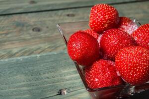 Juicy Temptation, The Irresistible Allure of Fresh Strawberries photo