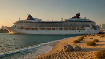 lujo crucero Embarcacion mar foto