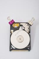 the hard disk of 2.5 inches for the computer photo