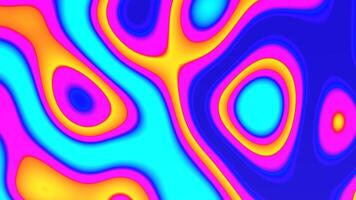 a colorful abstract background with circles and swirls loop animation video