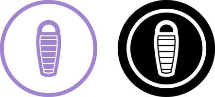 Sleeping Bag Icon Design vector