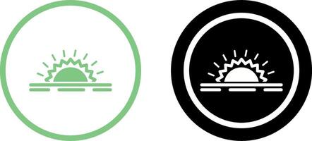 Sunshine Icon Design vector