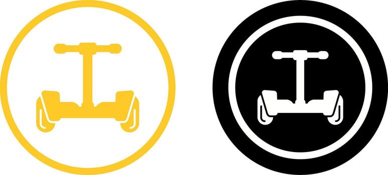 Hoverboard Icon Design vector