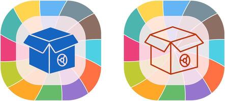 Unique Seo Packages Icon Design vector