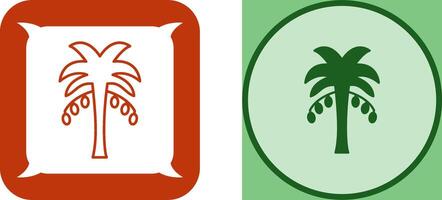 Coconut trees Icon Design vector