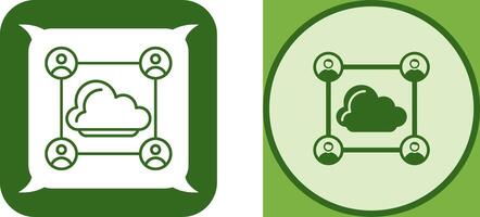 Network Icon Design vector