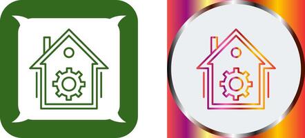 Home Automation Icon Design vector