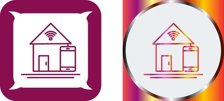 Home Automation Icon Design vector