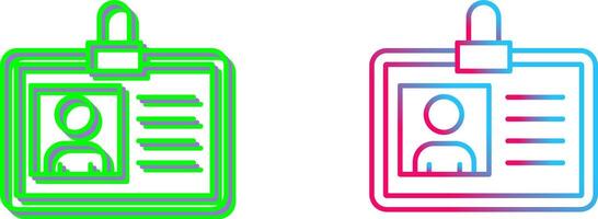 Identity Icon Design vector