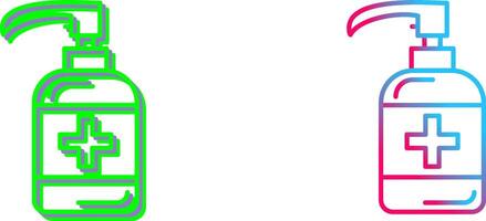 Sanitizer Icon Design vector