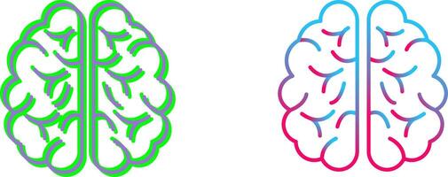 Brain Icon Design vector