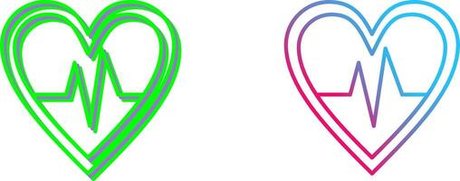 Cardiogram Icon Design vector