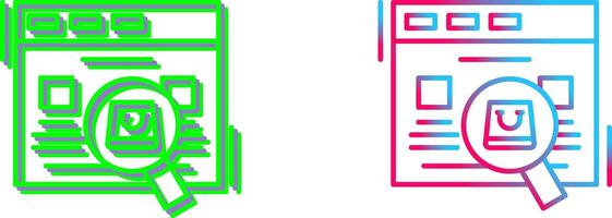 Search Icon Design vector
