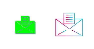 Email Documents Icon Design vector