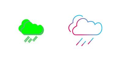 diseño de icono de lluvia vector