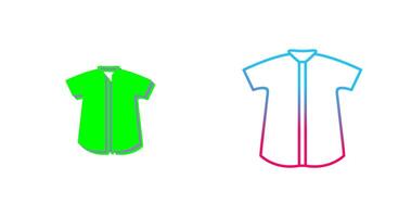 Check Shirt Icon Design vector