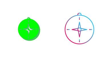 Compass Icon Design vector