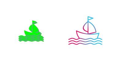 Boat Icon Design vector