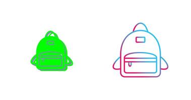 Bag Pack Icon Design vector