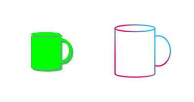 Coffee Mug Icon Design vector