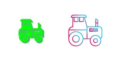 Tractor Icon Design vector