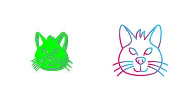 Cat Icon Design vector