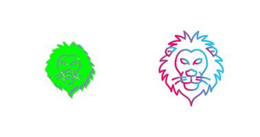 Lion Icon Design vector