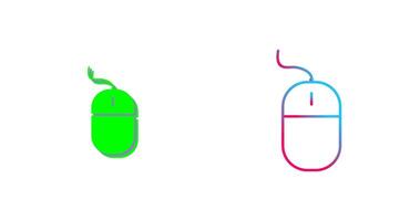 Unique Mouse Icon Design vector