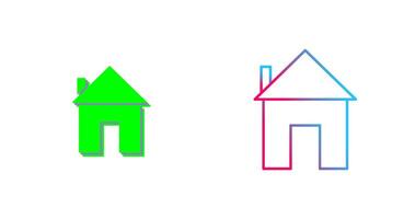 Unique Homepage Icon Design vector
