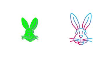Rabbit Icon Design vector
