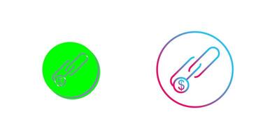 Unique Link Sales Icon Design vector