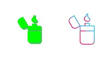 Unique Lighter Icon Design vector