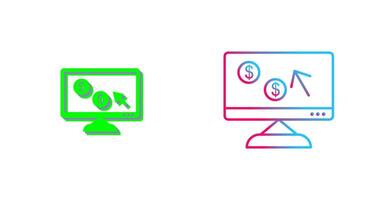 Unique Pay Per Click Icon Design vector